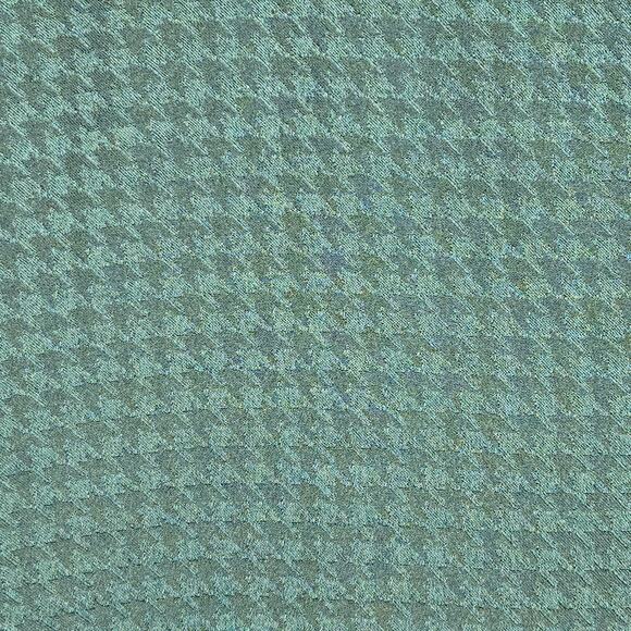 NWT ANN TAYLOR Emerald Green Houndstooth Check Women's Longsleeve Blouse Size XS - Picture 11 of 11